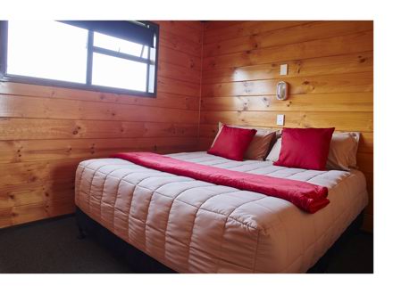 bed in small standard cabin