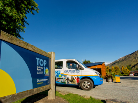 entrance to Queenstown TOP 10