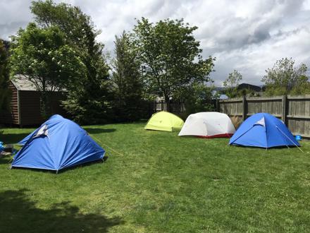 tent sites at Queenstown TOP 10