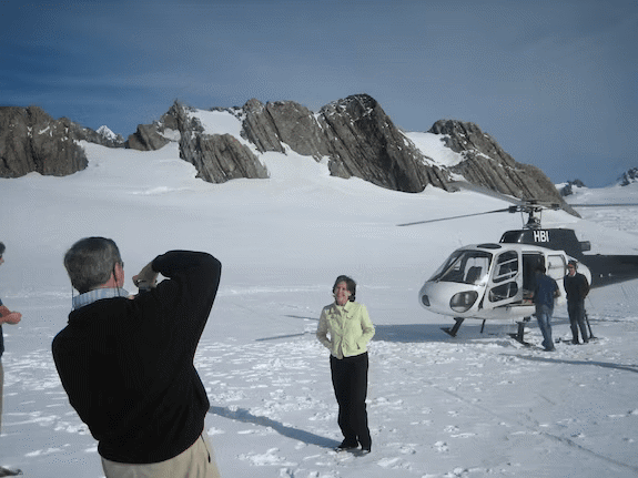 helicopter trips to fox glacier