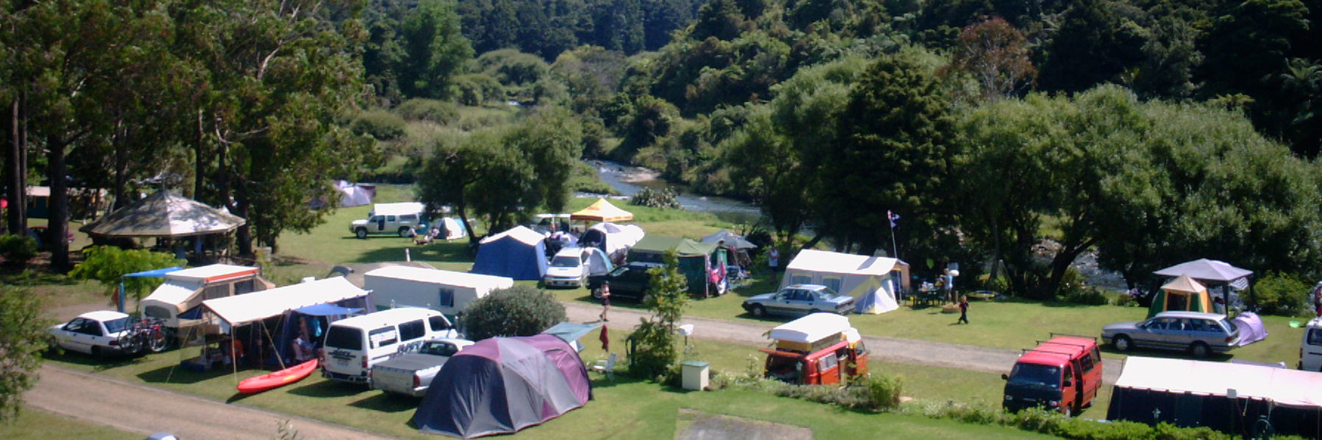 Kauri Coast TOP 10 Holiday Park camping ground