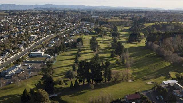 aerial view Highfield Golf Course