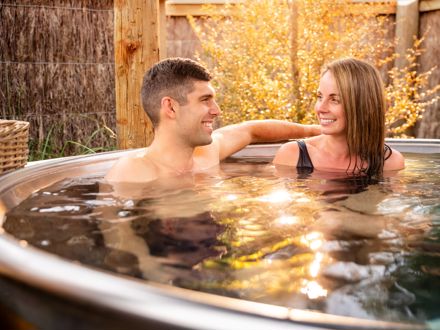 hot tub in Hanmer Springs