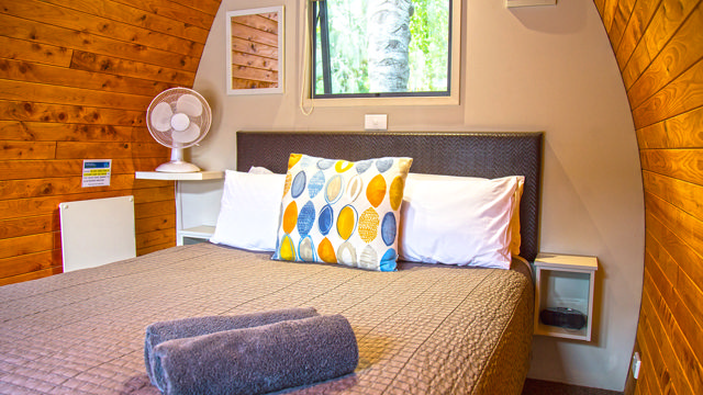 Hot Water Beach TOP 10 Deluxe Cabin Interior