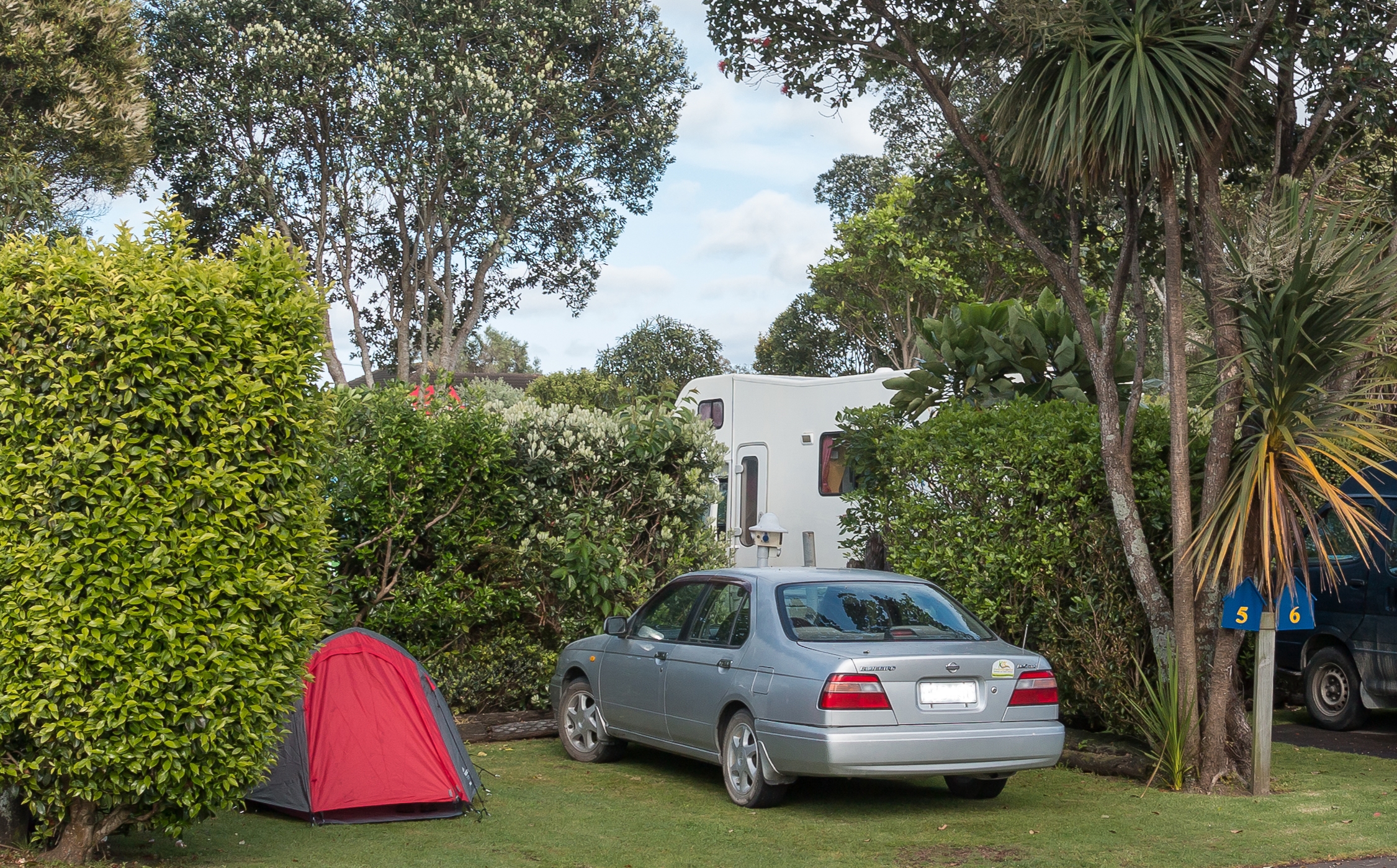 New Plymouth TOP 10 Holiday Park tent camping