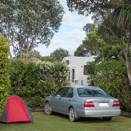 New Plymouth TOP 10 Holiday Park tent camping