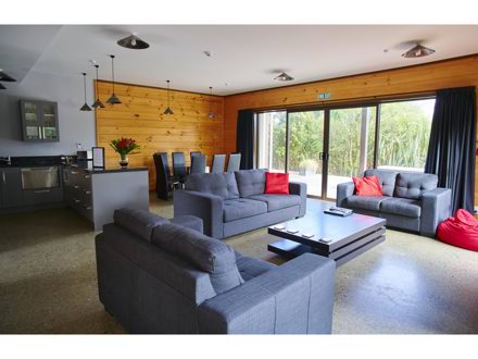 Lounge at Greymouth Seaview Apartment