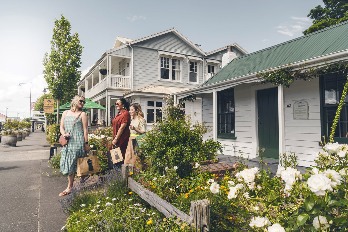 Greytown village in the Wairarapa