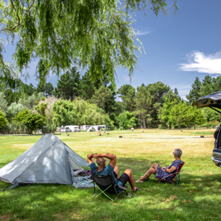 camping at Christchurch Spencer Beach TOP 10 Holiday Park