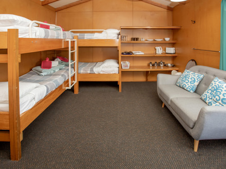 bunk beds in standard unit