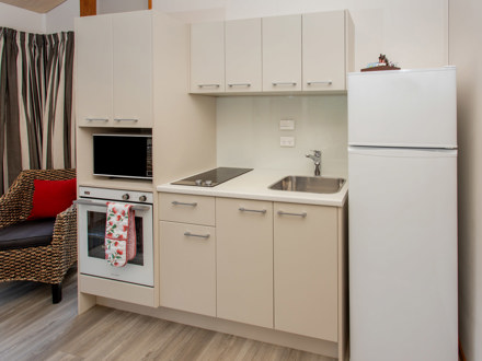 self-contained unit kitchenette