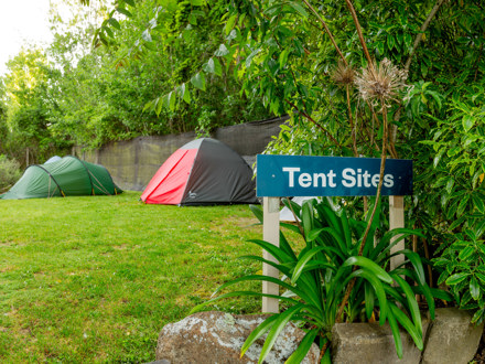 tent sites at Nelson City TOP 10