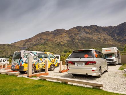 sealed powered sites at Queenstown TOP 10