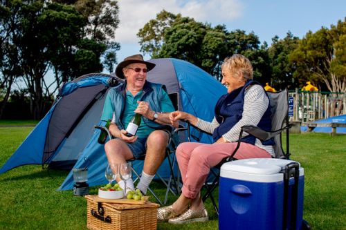 Wellington TOP 10 Holiday Park tent camping