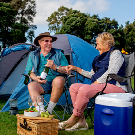 Wellington TOP 10 Holiday Park tent camping