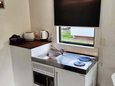 Family Self-contained studio kitchenette