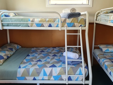 standard cabins bunk beds