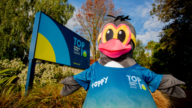 Toppy by Entry Sign