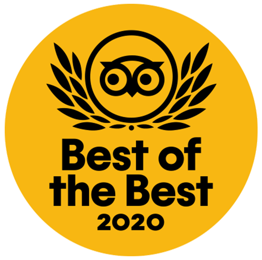 Tripadvisor Travellers' Choice Award Best Of The Best 2020