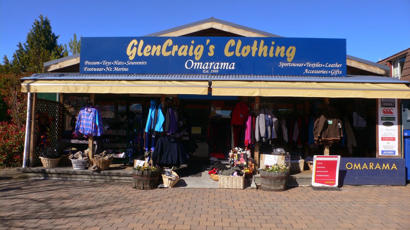 GlenCraig's Clothing, Omarama