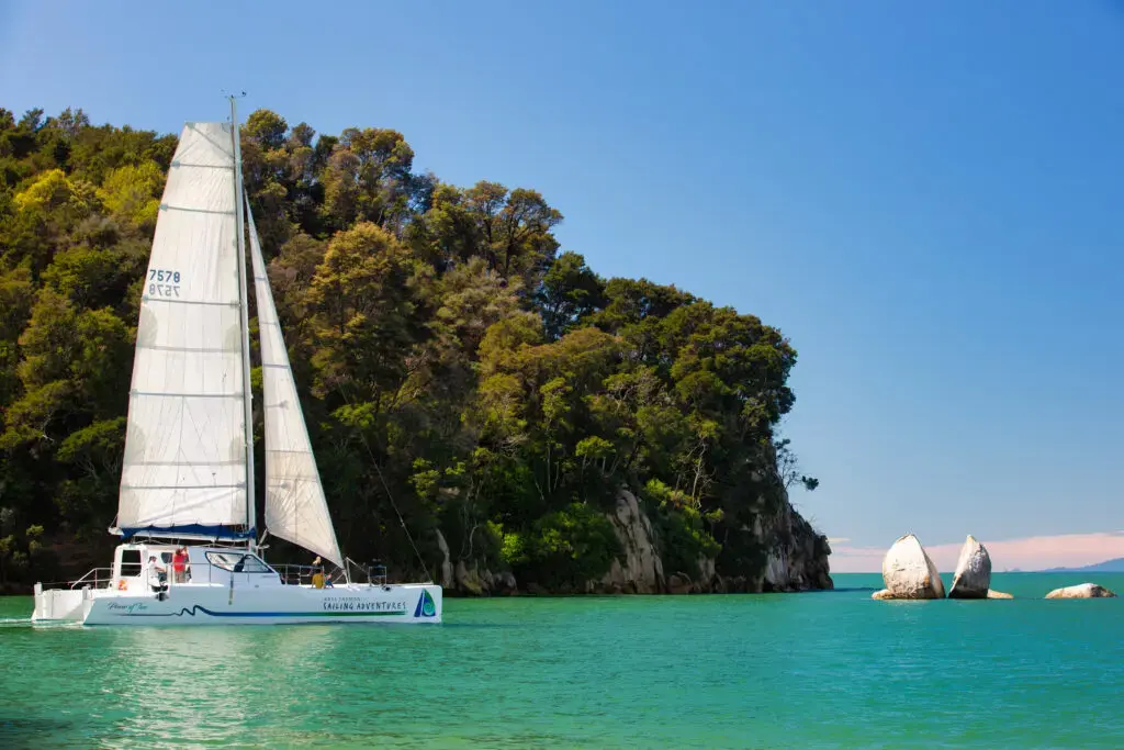 Sailing near Motueka