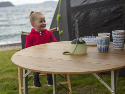 Lakefront Sites Little Girl Camping 