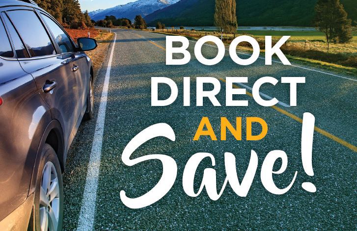 Book direct & Save 