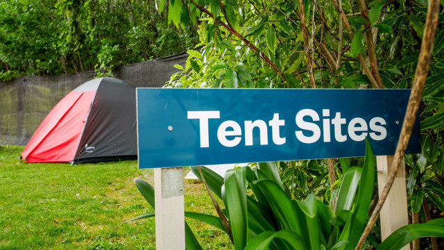 tent sites at Nelson City TOP 10