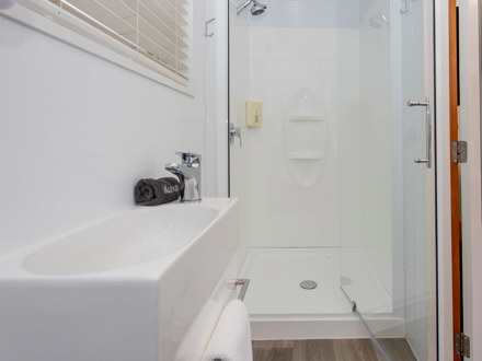 bathroom in self-contained