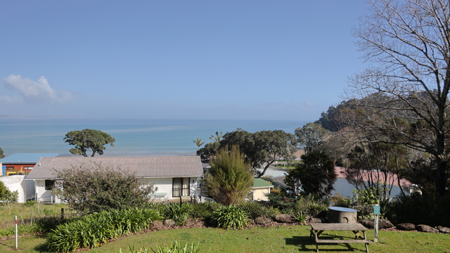 View from Hihi Beach TOP 10 Holiday Park