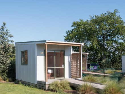 Standard Cabin with Queen Bed at Martinborough TOP 10 Holiday Park