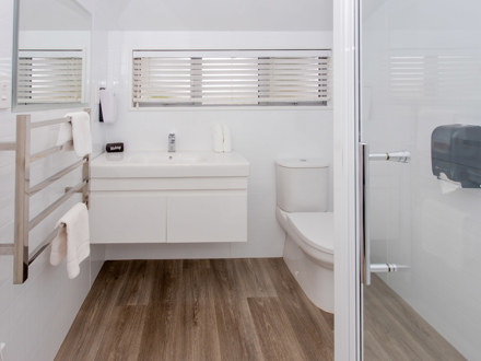 bathroom in self-contained