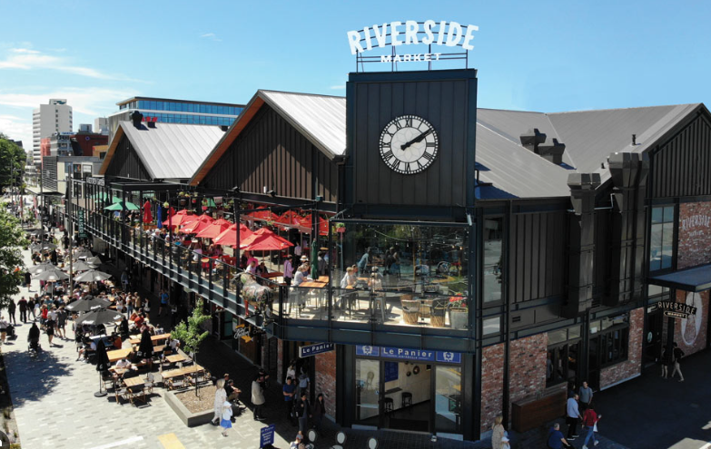 Riverside Market in Christchurch