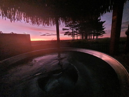Sunset hot tubs at Carters Beach TOP 10