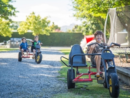 Hastings TOP 10 Holiday Park Non-powered Site Trikes