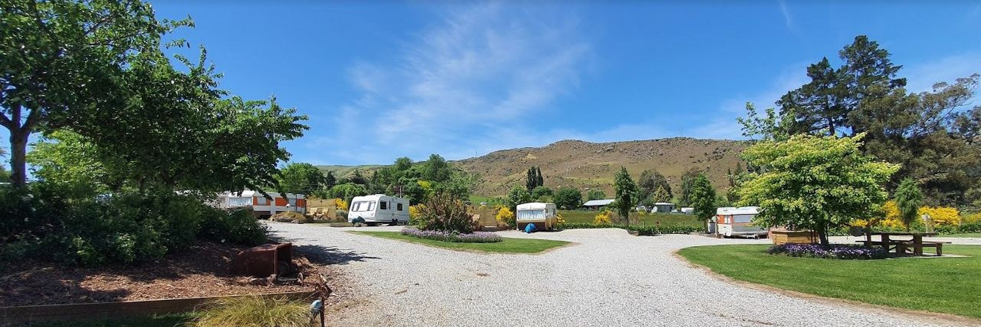 Campground At Clutha Gold Cottages In Roxburgh