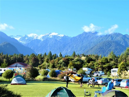 Franz Josef TOP 10 Holiday Park Non-powered Site Tent Sites